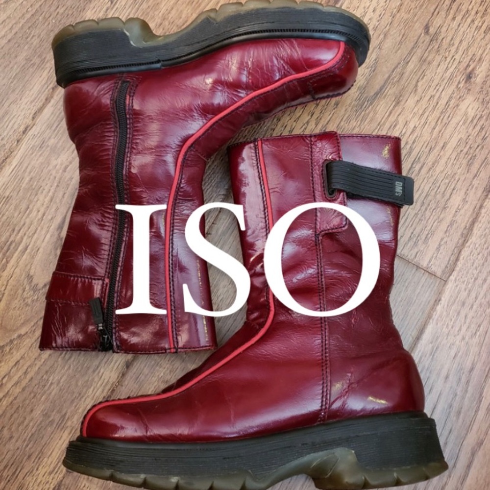 IN SEARCH OF DR MARTENS AW500 BOOTS
 SIZE 8 US